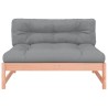 Canapé central 120x80 cm bois massif douglas 
