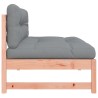 Canapé central 120x80 cm bois massif douglas 