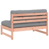 Canapé central 120x80 cm bois massif douglas 