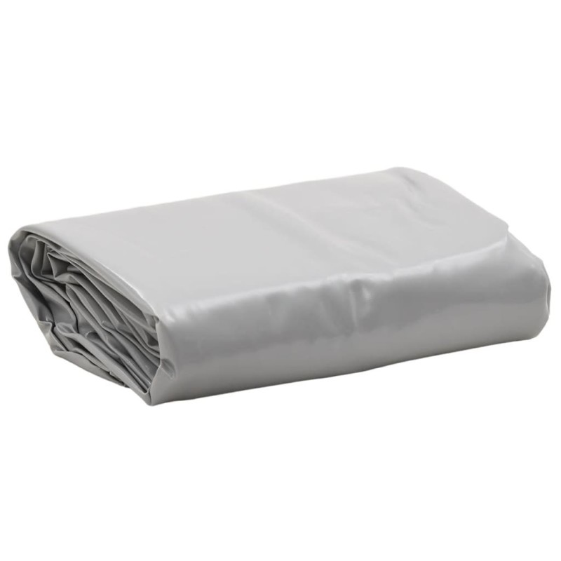 Bâche gris 1,5x2,5 m 650 g/m² 