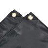 Bâche noir 1,5x2,5 m 650 g/m² 