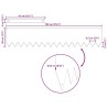 Bordures de Pelouse 10 pcs 100x0,5x20 cm Acier Inoxydable 