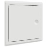 Panneau d'Accès 2 pcs Blanc 20 x 20 cm acier 