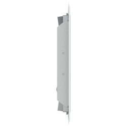 Panneau d'Accès 2 pcs Blanc 20 x 20 cm acier 