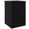 Supports de plantes 2 pcs en chêne noir 20x20x30 cm en bois technique 