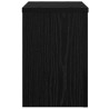Supports de plantes 2 pcs en chêne noir 20x20x30 cm en bois technique 