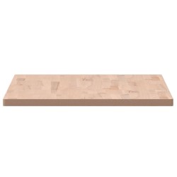 Comptoir de salle de bain 100x60x2,5 cm bois massif de hêtre 