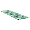 Coussin de transat ensoleillé Vert 200 x 70 x 4 cm Tissu Oxford 