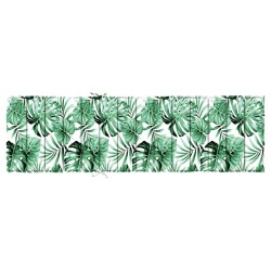 Coussin de transat ensoleillé Vert 200 x 70 x 4 cm Tissu Oxford 