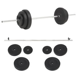 Ensemble de haltères 30 kg 