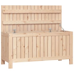 Boîte de rangement de jardin 108x42,5x54 cm Bois massif de pin 