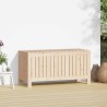 Boîte de rangement de jardin 108x42,5x54 cm Bois massif de pin 