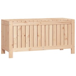 Boîte de rangement de jardin 108x42,5x54 cm Bois massif de pin 