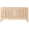 Boîte de rangement de jardin 108x42,5x54 cm Bois massif de pin 