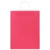 Sacs en papier 250 pcs avec poignées rose 32x12x42 cm 