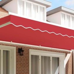 Valence de store pour cadre de 6 m Rouge 5.8 x 0.2 m 
