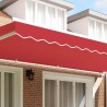 Valence de store pour cadre de 6 m Rouge 5.8 x 0.2 m 