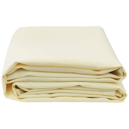 Tissu de rechange pour le parasol en crème, 10x1,6 m 
