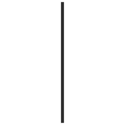 Poignées d'armoire 10 pcs noir 480 mm acier inoxydable 