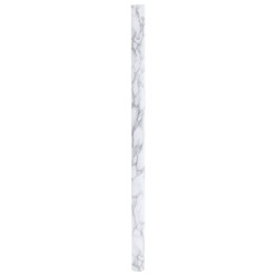 Autocollants auto-adhésifs pour meuble blanc marbré 90x500 cm 