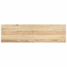Appuis de fenêtre 2 pcs non traité 90x25x2 cm bois chêne massif 