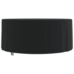 Housses de salon de jardin 2 pcs Ø 182x71 cm 420D tissu oxford 