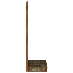 Miroir salle de bain 50x22x70 cm en bois massif récupéré 