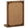 Miroir salle de bain 50x22x70 cm en bois massif récupéré 