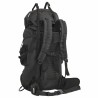 Sac à dos de randonnée noir 80 L tissu oxford 