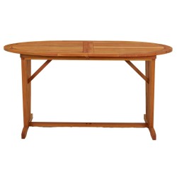 Table de jardin 200x100x75 cm Bois d'eucalyptus solide 