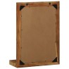 Miroir Salle de Bain 50x22x70 cm Bois Massif d'Acacia 