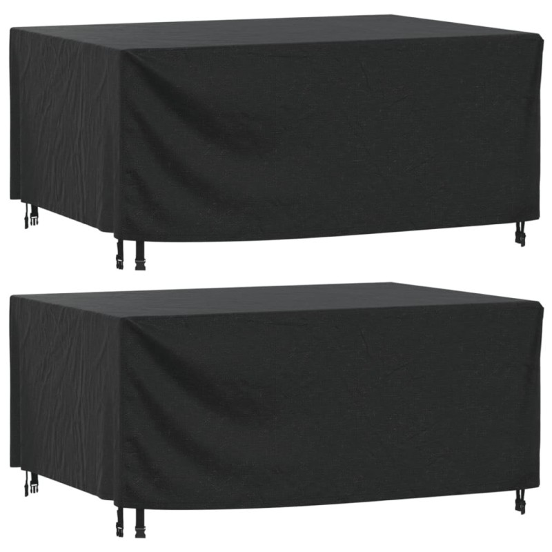 Housses de salon de jardin 2 pcs 172x113x73 cm imperméable 420D 