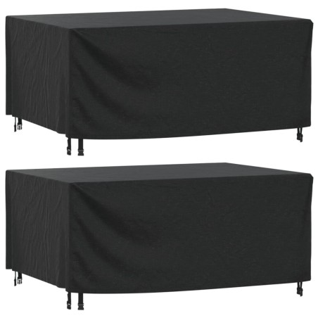 Housses de salon de jardin 2 pcs 172x113x73 cm imperméable 420D 