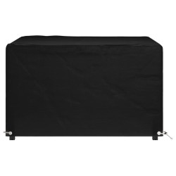 Housse de salon de jardin 8 œillets 132x132x80 cm carré 