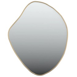Miroir mural Doré 50x40 cm 