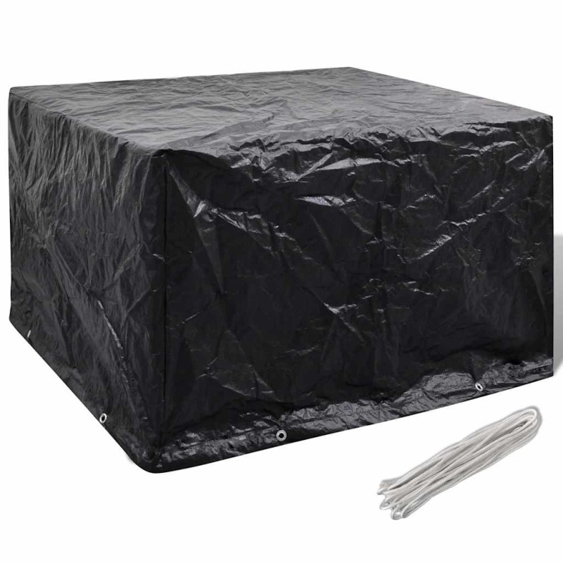 Housse de salon de jardin 8 œillets 135 x 135 x 90 cm Housse de salon de jardin 8 œillets 135 x 135 x 90 cm