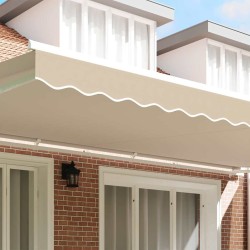 Auvent de 6 m Beige 5,8x0,2 m 