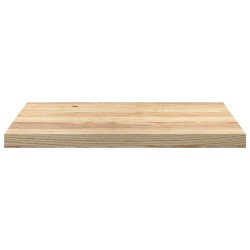 Appuis de fenêtre 2 pcs non traité 70x40x2 cm bois chêne massif 