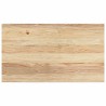 Appuis de fenêtre 2 pcs non traité 70x40x2 cm bois chêne massif 