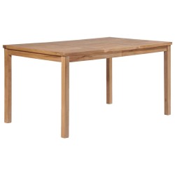 Table de jardin 150x90x77 cm Bois de teck solide 