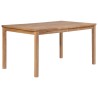 Table de jardin 150x90x77 cm Bois de teck solide 