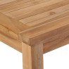 Table de jardin 150x90x77 cm Bois de teck solide 
