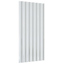 Panneaux de toit 12 pcs Acier enduit poudre Anthracite 80x36 cm 