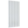 Panneaux de toit 12 pcs Acier enduit poudre Anthracite 80x36 cm 