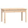 Banc de jardin 80x44x45 cm bois massif de pin 