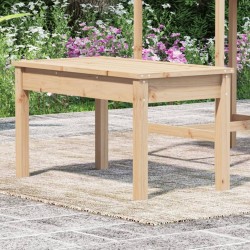 Banc de jardin 80x44x45 cm bois massif de pin 