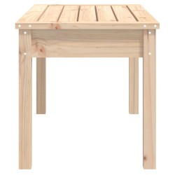 Banc de jardin 80x44x45 cm bois massif de pin 