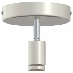 Projecteur de Plafond 2 Voies Réglable Nickel Brossé GU10 