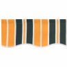 Dossière de stores pour cadre de 6 m, verte et jaune, 5,8x0,2 m 