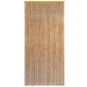 Rideau de porte contre insectes Bambou 100 x 220 cm 